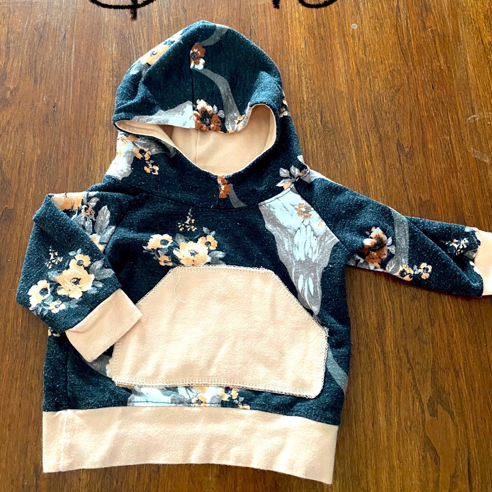 Boutique baby hoodie 6 month
